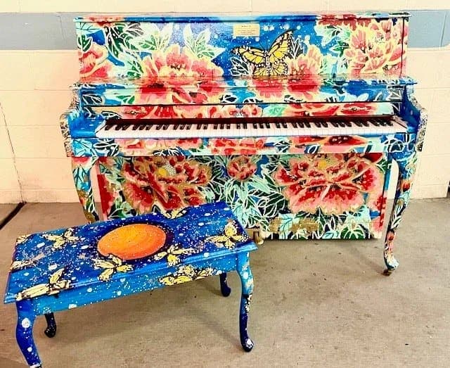 Public piano in Atlanta, Georgia, United States