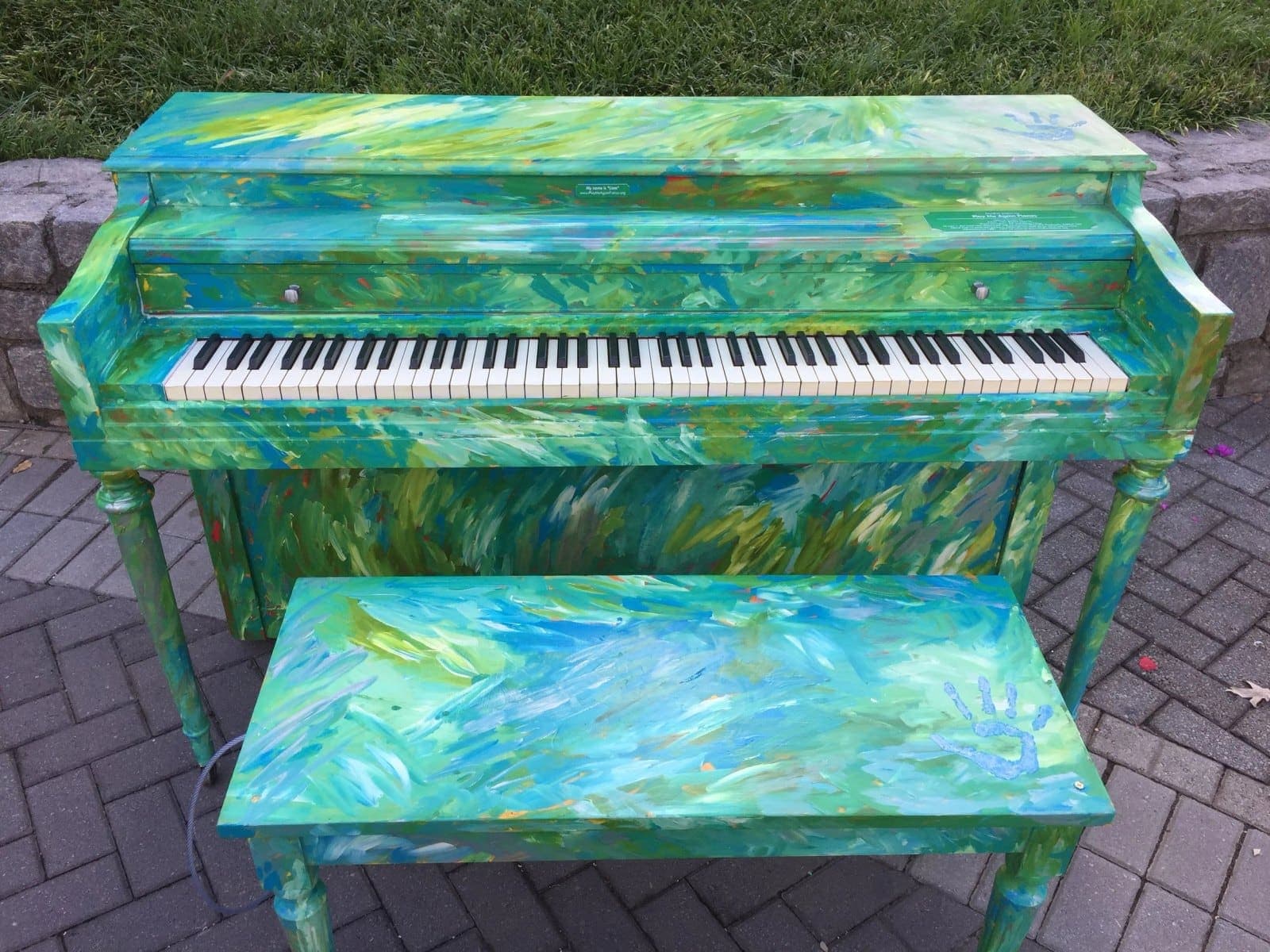 Public piano in Atlanta, Georgia, United States