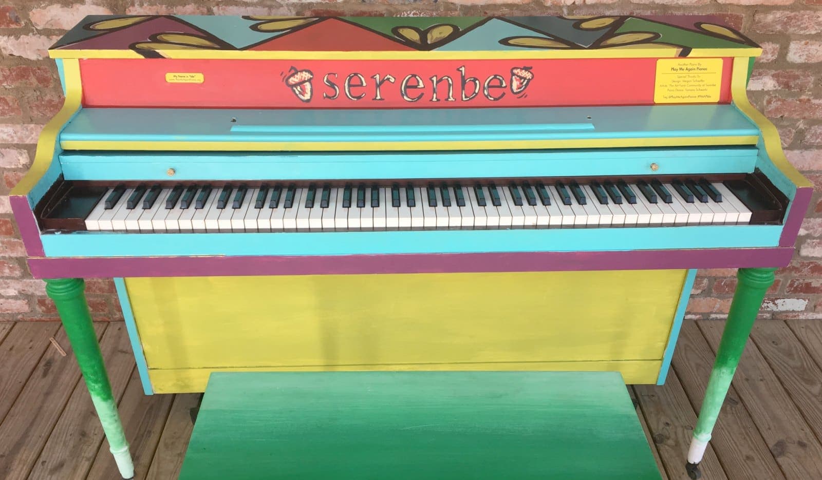 Public piano in Fulton County, Georgia, United States