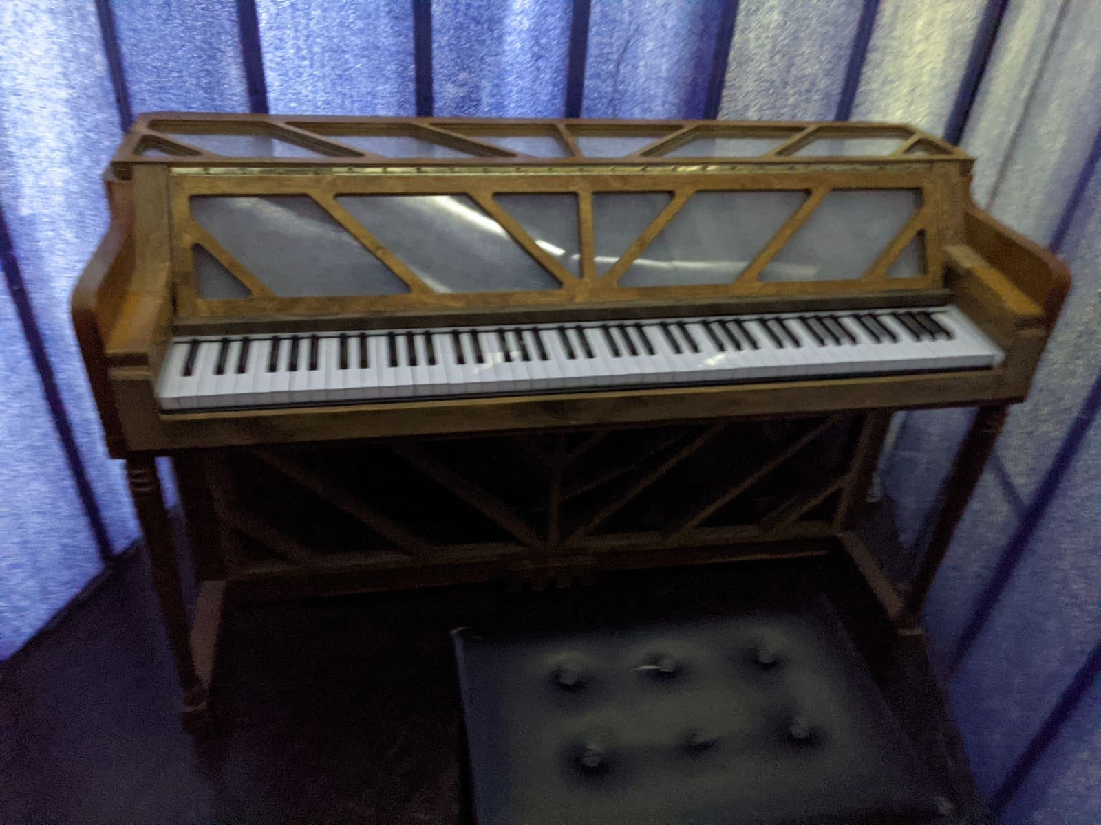 Photo of Piano in Meow Wolf at 1352, Rufina Circle, Santa Fe, Santa Fe County, New Mexico, 87507, United States