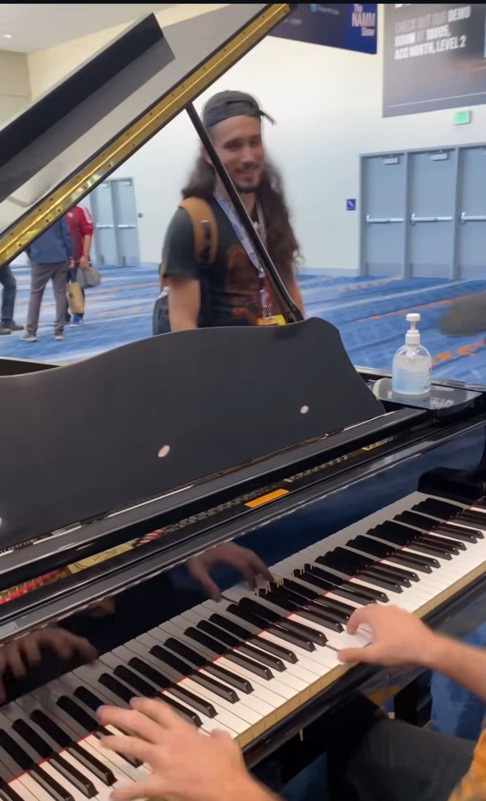 Photo of Convention Center at Anaheim Convention Center, 800, West Katella Avenue, Neff, Anaheim, Orange County, California, 92802, United States. This piano is in the ACC North…