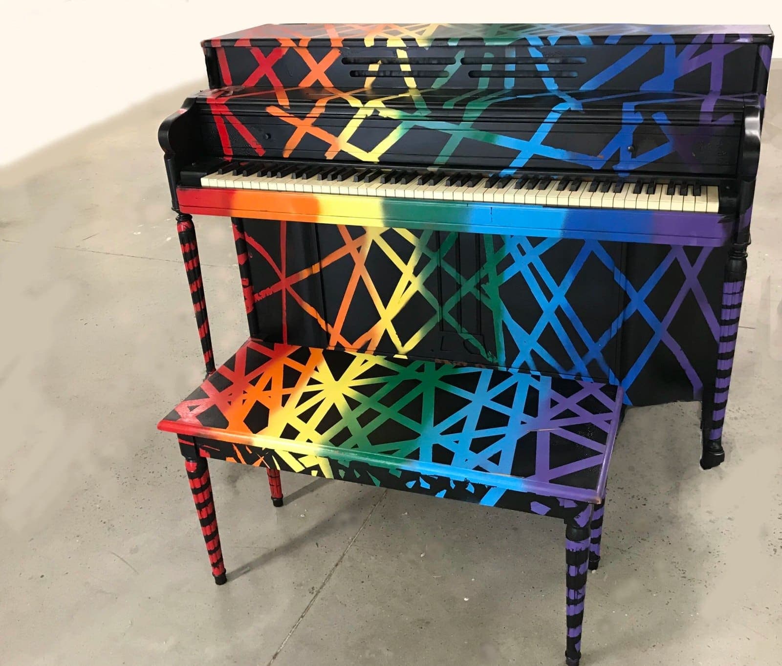 Public piano in Atlanta, Georgia, United States