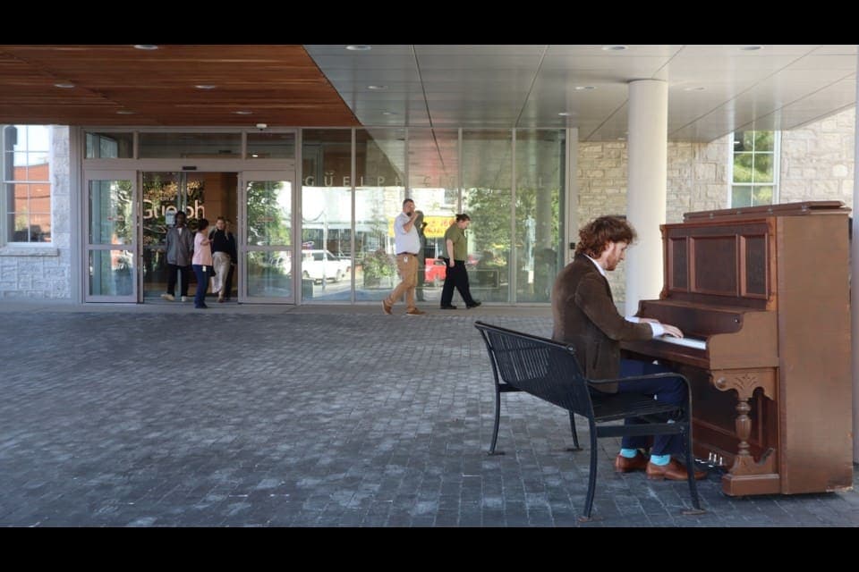 Photo of Guelph City Hall — 2026 pilot public piano at Guelph City Hall, Guelph