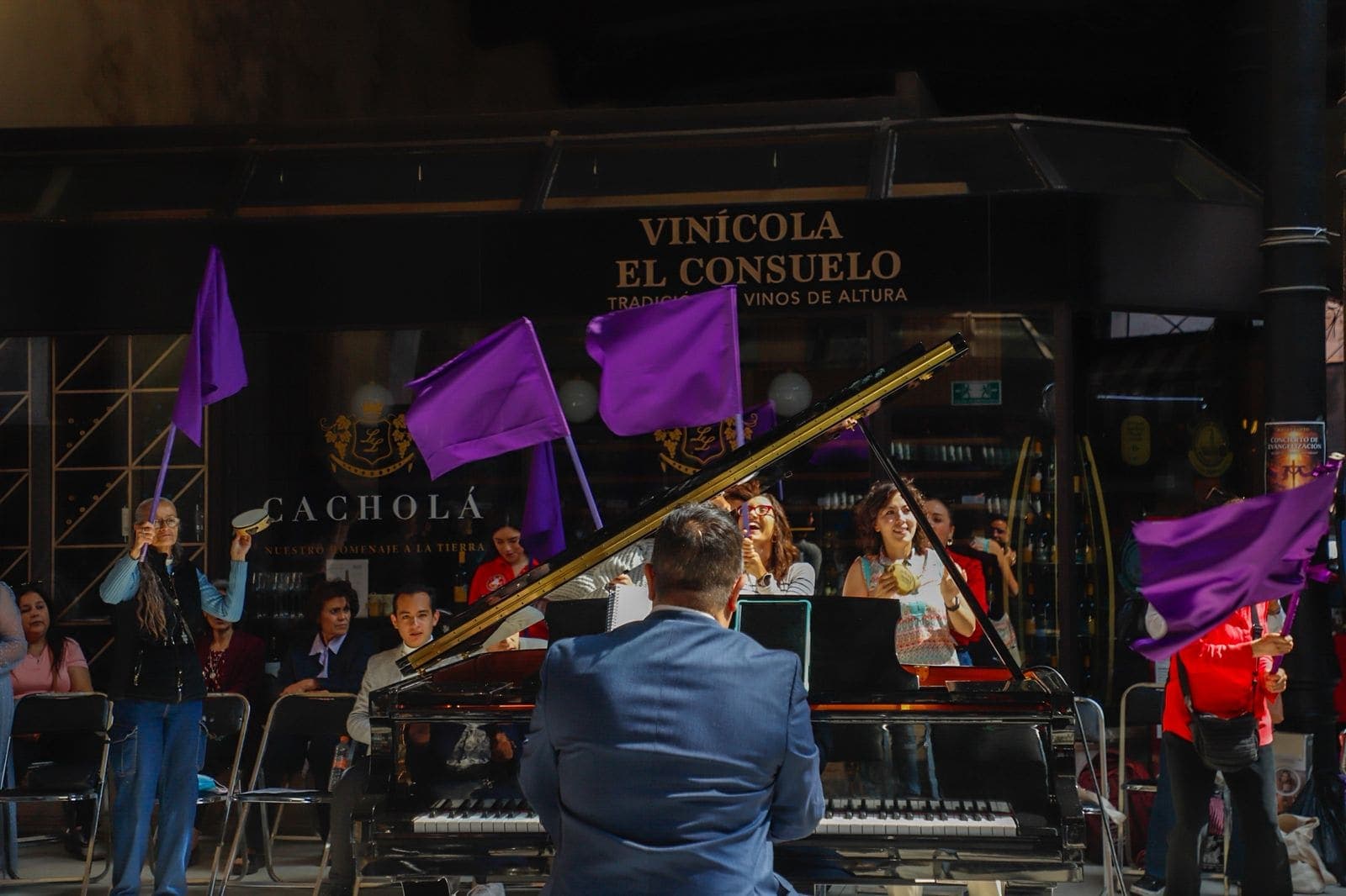 Photo of Piano Zacatecas at Mercado Jesús González Ortega, Avenida Hidalgo, Centro Histórico, 98000 Zacatecas, Zac.. Inside Mercado Jesús González Ortega; permanent, free to…