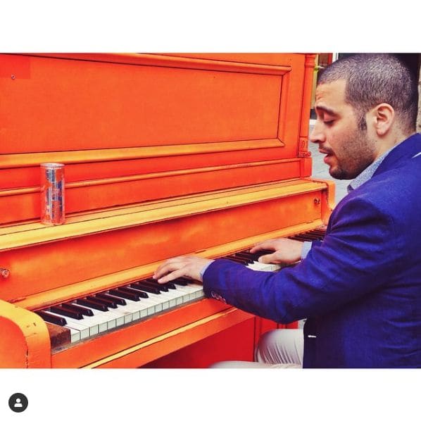 Public piano in Montreal, Quebec, Canada