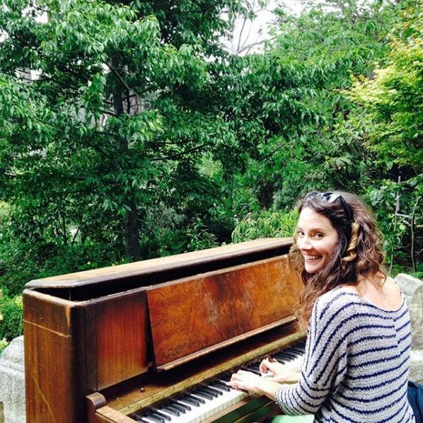 Public piano in San Francisco, California, United States