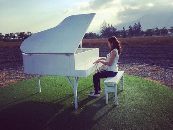 Public piano in Hualien County, Taiwan Province, Taiwan