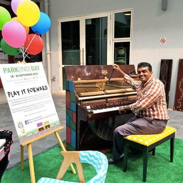 Photo of Aliwal Arts Centre at Aliwal Arts Centre, 30;28, Aliwal Street, Rochor, Central, 198985, Singapore. Say hello to our piano tuner, Baksi, who gamely tuned all 88 keys x 2…