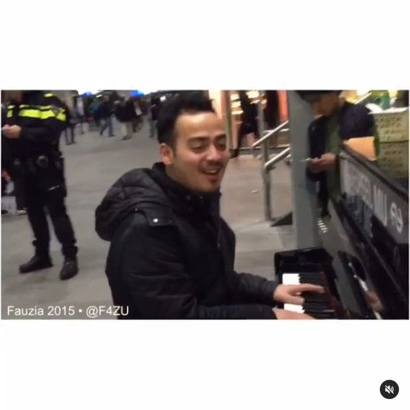 Public piano in The Hague, South Holland, Netherlands