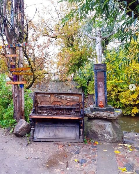 Public piano in Famagusta, Cyprus