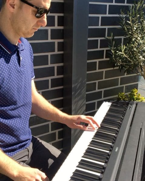 Public piano in Kreis Soest, North Rhine-Westphalia, Germany