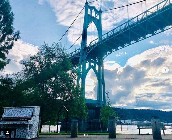 Photo of Cathedral Park at 8687, North Edison Street, Cathedral Park, Portland, Multnomah County, Oregon, 97203, United States