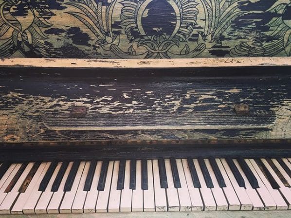 Public piano in Tbilisi, Georgia