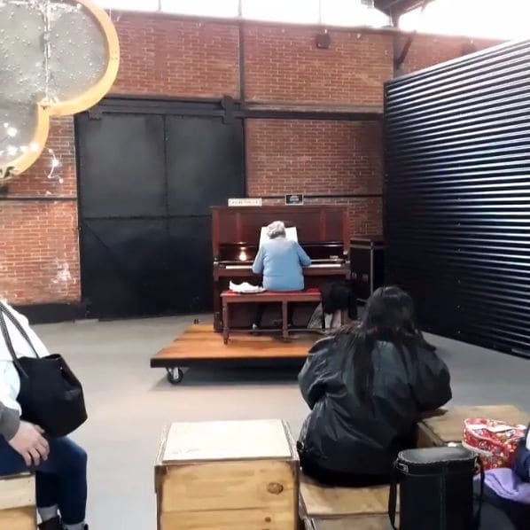 Public piano in Rosario, Santa Fe, Argentina