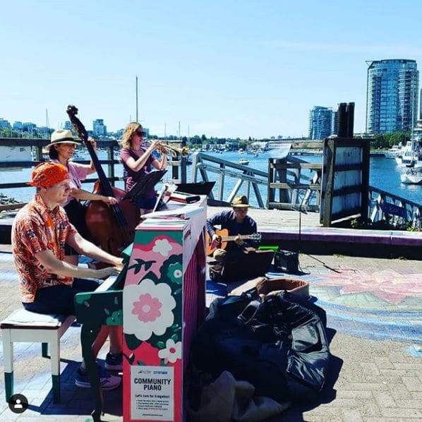 Photo of False Creek Seawall at Husain Rahim Plaza, Fairview, Vancouver, District of North Vancouver, Metro Vancouver Regional District, British Columbia, Canada