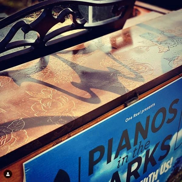 Public piano in Seattle, Washington, United States