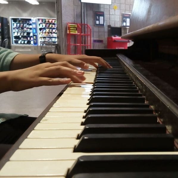 Public piano in (Old) Ottawa, Ontario, Canada