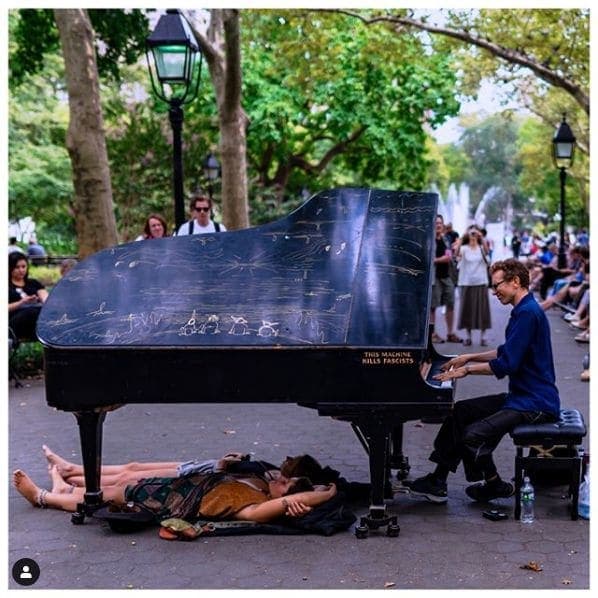 Photo of Washington Square Park at Washington Square Fountain, Washington Square South, Washington Square Village, Manhattan Community Board 2, Manhattan, New York County, New…