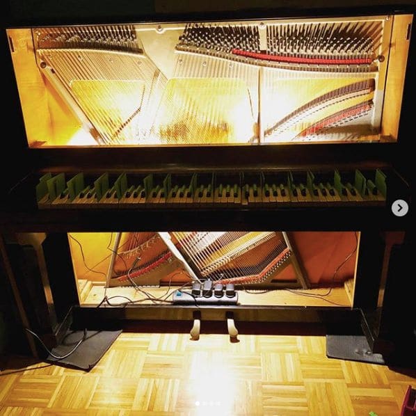 Public piano in Landkreis Osnabrück, Lower Saxony, Germany