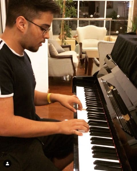 Public piano in Kuşadası, Turkey