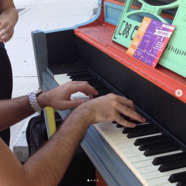 Public piano in Fort Lauderdale, Florida, United States