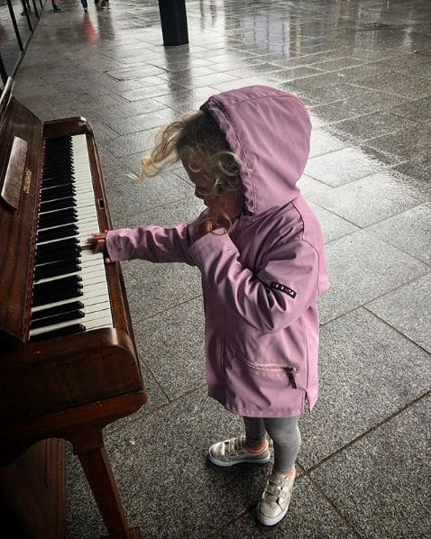 Public piano in Cheshire West and Chester, England, United Kingdom