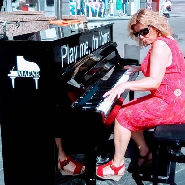 Public piano in Antwerp, Antwerp, Belgium