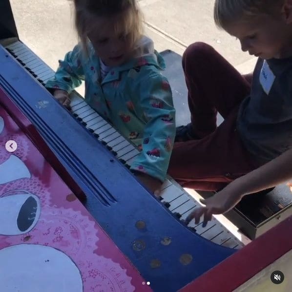 Public piano in Shoreline, Washington, United States