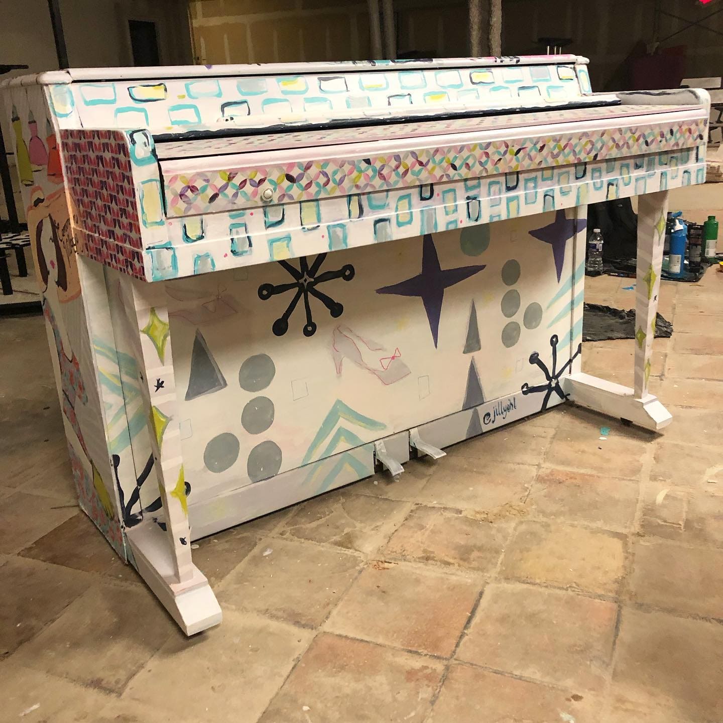 Public piano in Raleigh, North Carolina, United States