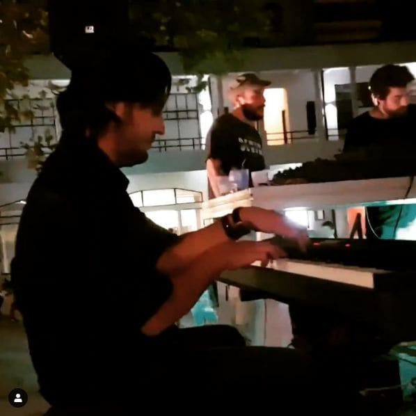 Public piano in Braga, North, Portugal
