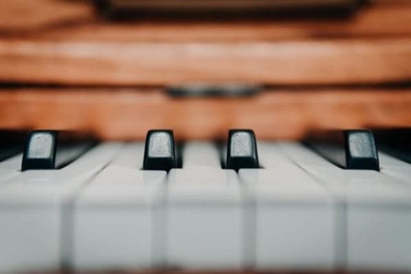 Public piano in Montreal, Quebec, Canada
