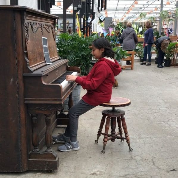 Public piano in King County, Washington, United States