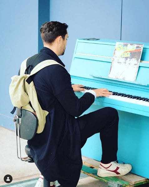 Public piano in Amsterdam, North Holland, Netherlands