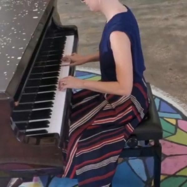 Public piano in Tel Aviv Subdistrict, Tel Aviv District, Israel