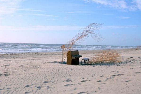 Public piano in North Holland, Netherlands