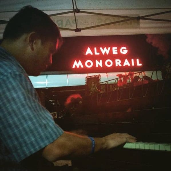Public piano in Seattle, Washington, United States