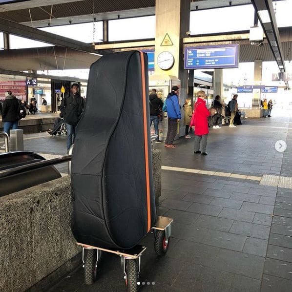 Public piano in Duisburg, North Rhine-Westphalia, Germany