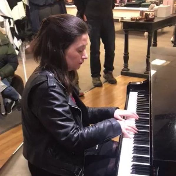 Public piano in Montreal, Quebec, Canada