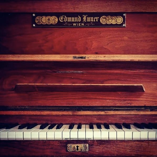 Public piano in Virovitica-Podravina County, Croatia