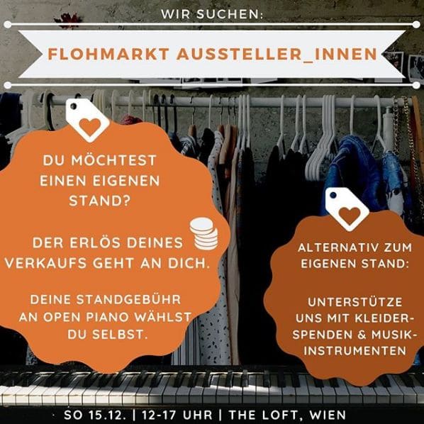 Photo of The Loft at 37, Lerchenfelder Gürtel, KG Neulerchenfeld, Ottakring, Vienna, 1160, Austria. Flohmarkt-AusstellerInnen für den 15.12. gesucht! 😊 Noch einmal bisschen…