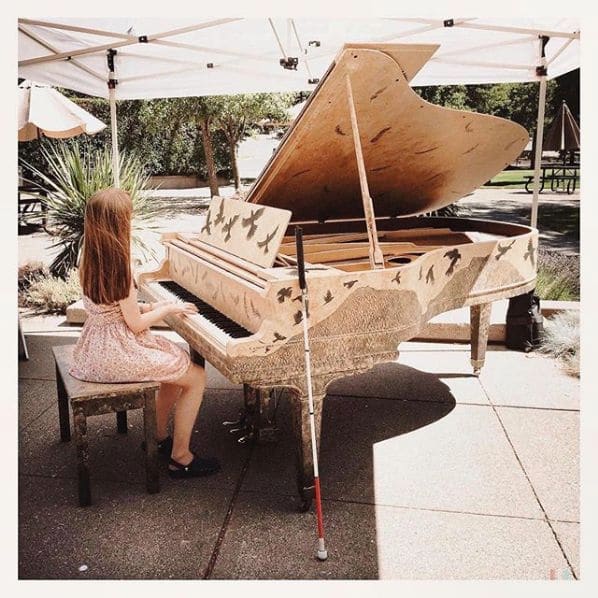 Public piano in King County, Washington, United States