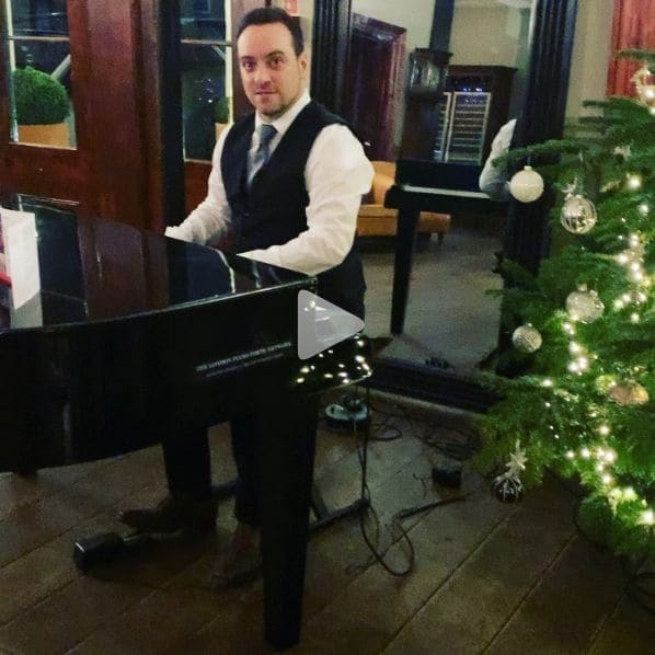 Public piano in Tunbridge Wells, England, United Kingdom