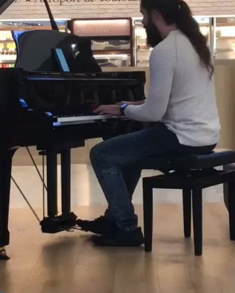Public piano in Haute-Garonne, Occitania, France