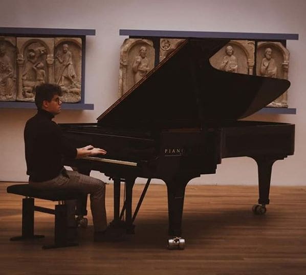 Public piano in Bonn, North Rhine-Westphalia, Germany