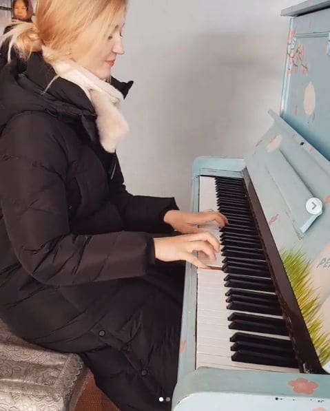 Public piano in Seoul, South Korea