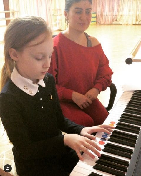 Public piano in Moscow, Moscow, Russia