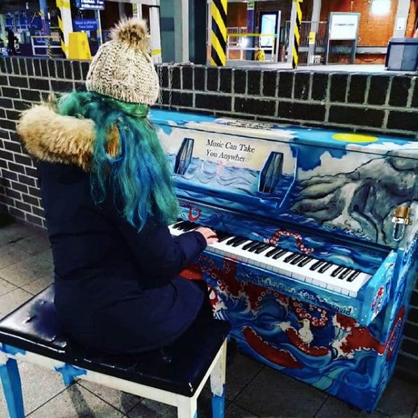 Public piano in Caracas, Miranda, Venezuela
