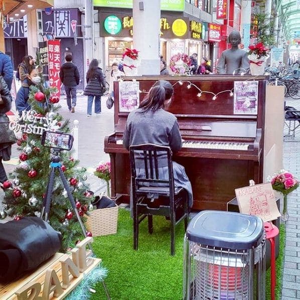 Photo of 赤羽ストリートピアノ at 長崎ちゃんぽんリンガーハット赤羽店, Lala Garden, Akabane 2-chome, Kita, Tokyo, 115-0045, Japan