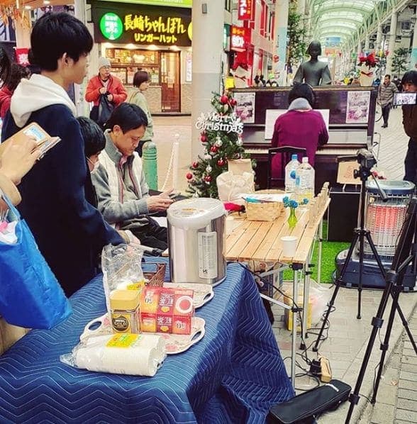 Photo of 赤羽ストリートピアノ at 長崎ちゃんぽんリンガーハット赤羽店, Lala Garden, Akabane 2-chome, Kita, Tokyo, 115-0045, Japan