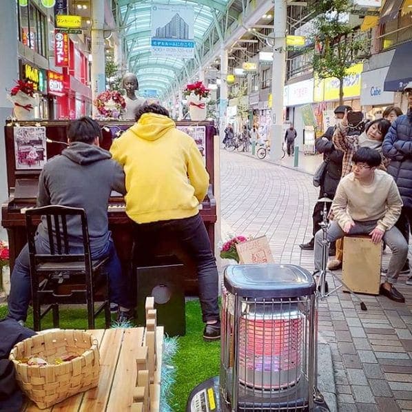 Photo of 赤羽ストリートピアノ at 長崎ちゃんぽんリンガーハット赤羽店, Lala Garden, Akabane 2-chome, Kita, Tokyo, 115-0045, Japan